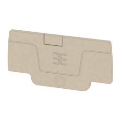 Weidmüller AEP 2C 1.5 Abschlussplatte beige 1552600000