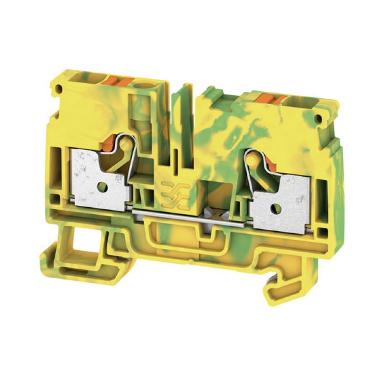 Weidmüller A2C 6 PE terminal block Green, Yellow