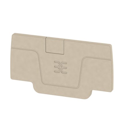 Weidmüller AEP 2C 2.5 Abschlussplatte beige f.APGTB2.5FT 2.5PE 1514400000