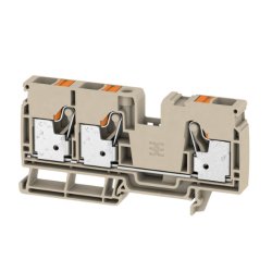 Weidmüller A3C 10 bornier Beige
