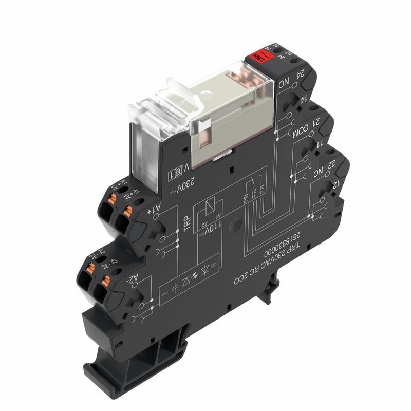 Weidmüller TRP 230VAC RC 2CO TERMSERIES Anzahl Kontakte:2We AgNi 2618330000