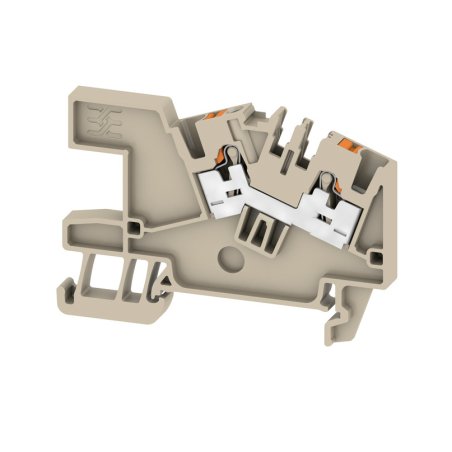 Weidmüller AITB 2.5 BB 2C terminal block Beige, Orange