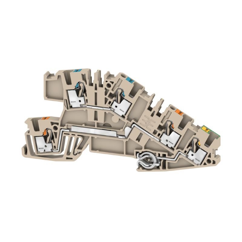 Weidmüller AITB 2.5 BB N-L-PE Installationsreihenklemme 2668940000