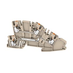 Weidmüller AITB 2.5 L-L bornier Beige