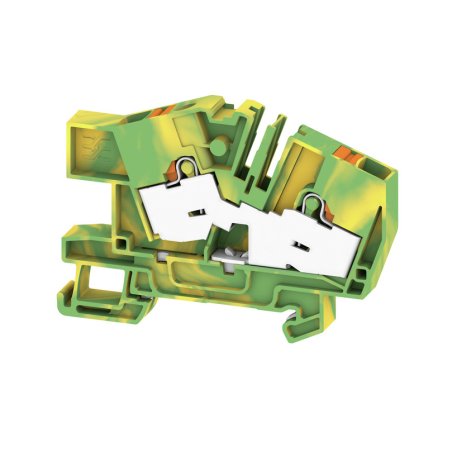 Weidmüller AITB 6 BB 2C PE bornier 2 Vert, Orange, Jaune
