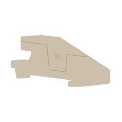 Weidmüller AEP ITB 2.5 BB Abschlussplatte 2668960000