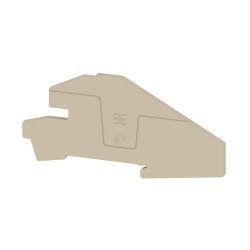Weidmüller AEP ITB 4 BB End plate 20 pc(s)