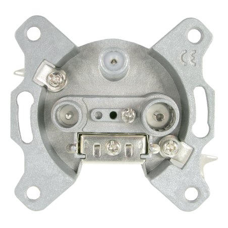 Televes 522001 socket-outlet R/TV SAT Stainless steel
