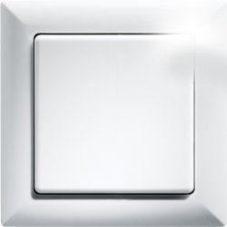 Eltako FT55-wg light switch Plastic White