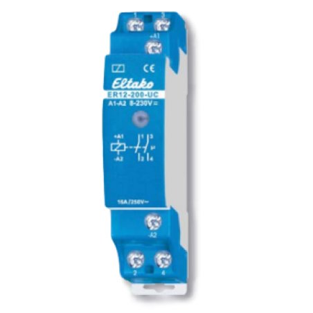 Eltako ER12-200-UC electrical relay Blue, White 1