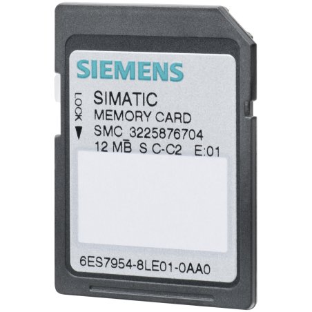 Siemens Memory Card 6ES7954-8LE04-0AA0 f.S7-1x00 CPU/SINAMICS,3 3V Flash 12MB
