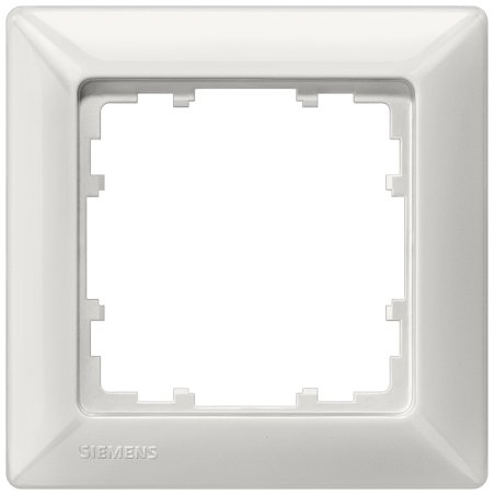 Siemens 5TG25510 DELTA line Rahmen 1fach 80x80mm titanwei