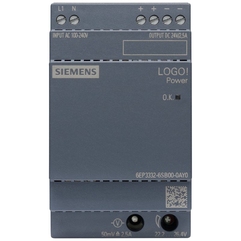 Siemens LOGO!Power/1AC/24VDC/2.5A