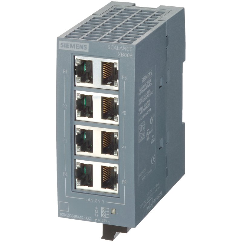 Siemens 6GK5008-0BA10-1AB2 network switch Unmanaged