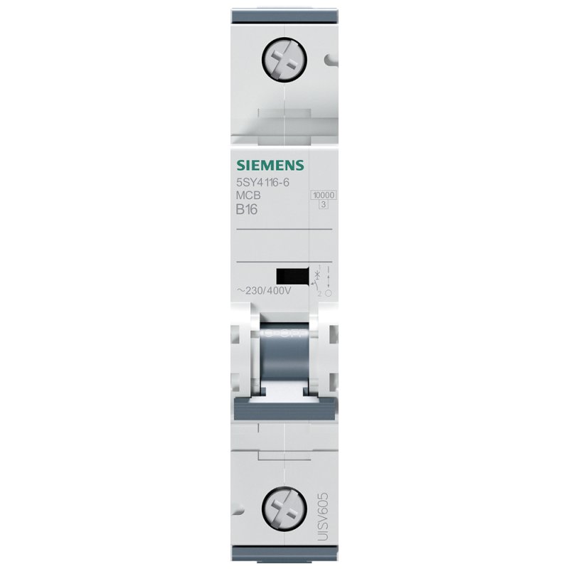 Siemens 5SY41166 circuit breaker Miniature circuit breaker Type B 1