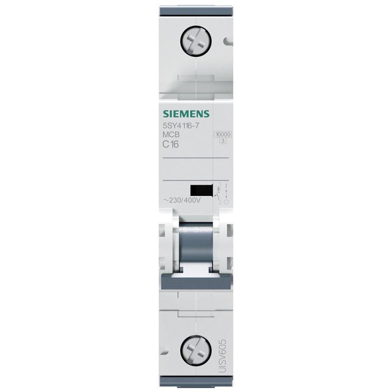 Siemens Automat C 16A 5SY41167 230/400V 10kA 1p