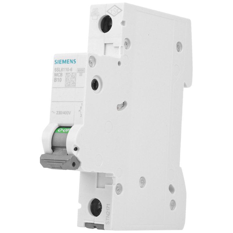 Siemens Automat B 10A 5SL61106 230/400V 6kA 1p