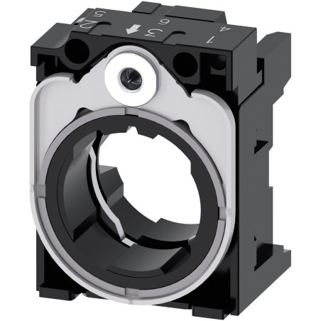 Siemens 3SU15500AA100AA0 Halter f.3Module Metall