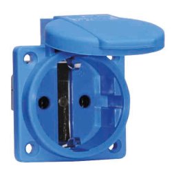 Bals Elektrotechnik 71094 socket-outlet CEE 7/3 Blue