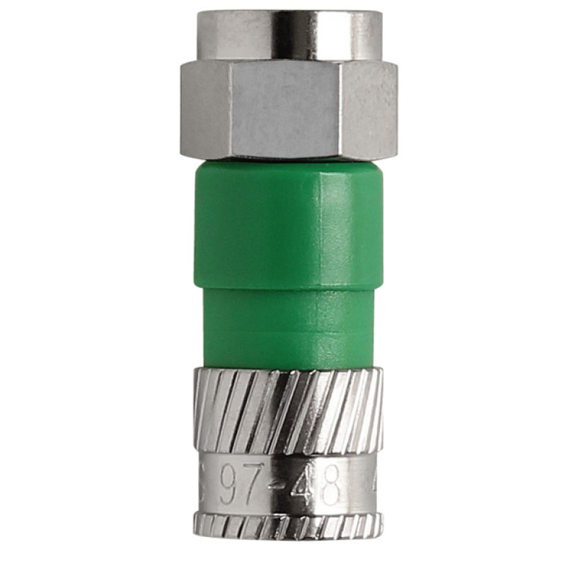 AXING CFS 97-48 F-Stecker 4,9mm Compression NITIN-beschichtet