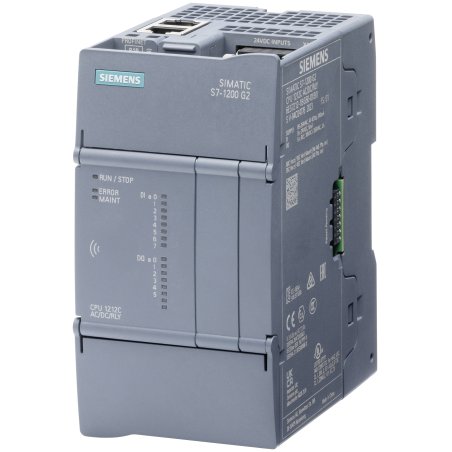 Siemens SIMATIC 6ES7212-1HG50-0XB0 S7-1200 G2 CPU 1212C DC/DC/Relais