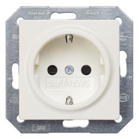 Siemens 5UB1518 DELTA i-system Schuko- Steckdose 10/16A 250V titanwei