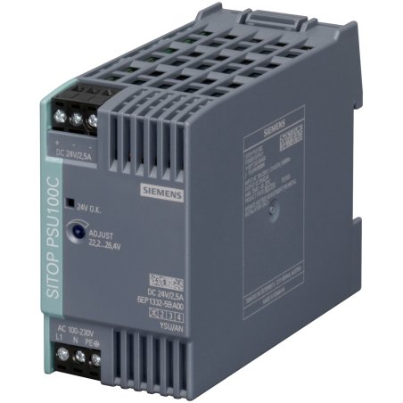 Siemens SITOP PSU100C/1ACDC/24VDC/2.5A