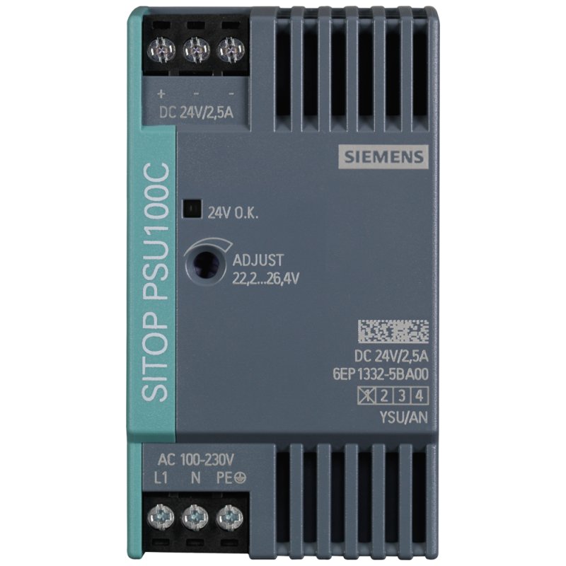 Siemens SITOP PSU100C/1ACDC/24VDC/2.5A
