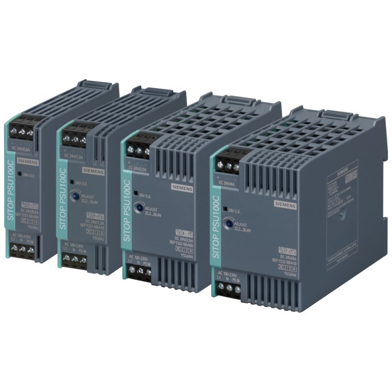 Siemens SITOP PSU100C/1ACDC/24VDC/2.5A