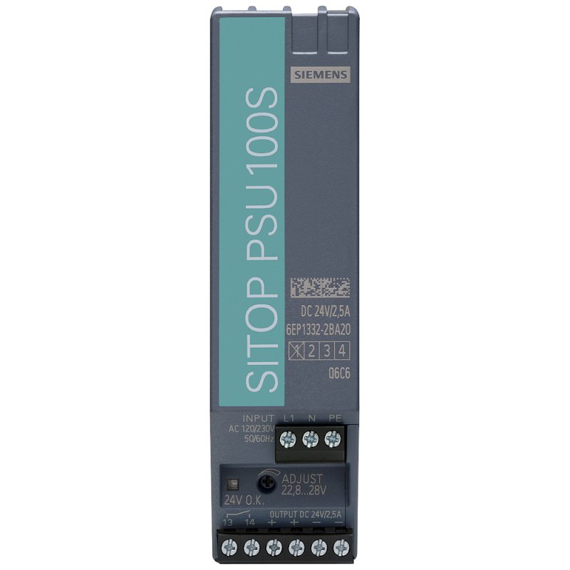 Siemens SITOP PSU100S/1AC/24VDC/2.5A