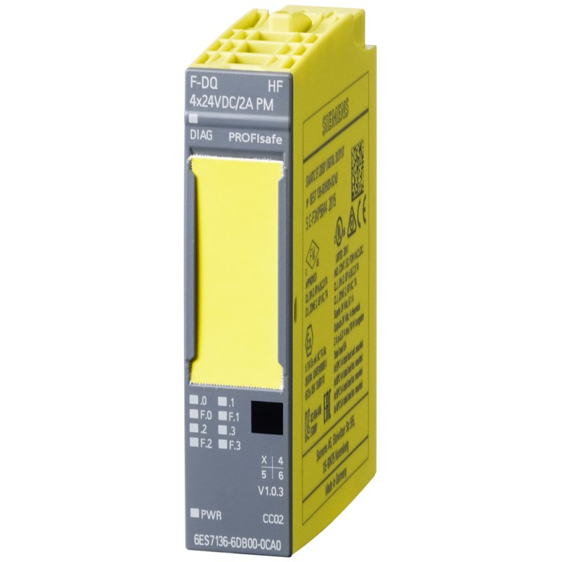 Siemens ET 200SP, F-DQ 4x24VDC/2A PM HF