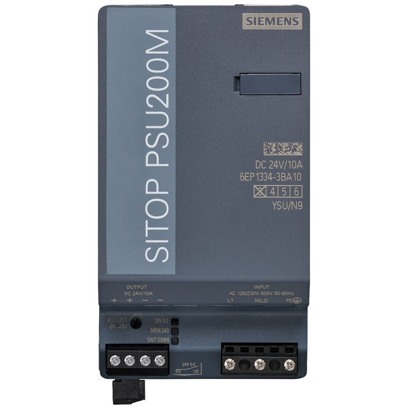 Siemens 6EP13343BA10 SITOP PSU200M 24V/10A geregelte Stromversorgung