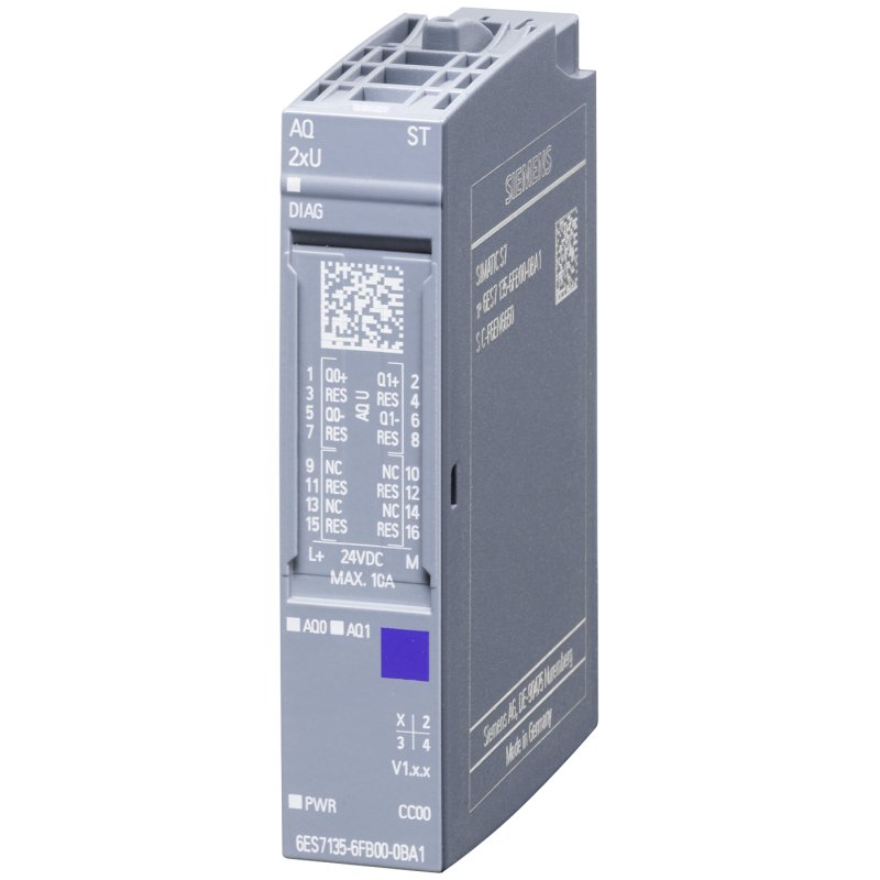 SIEM 6ES7135-6FB00-0BA1 SIMATIC ET 200SP analoges Ausgangsmodul