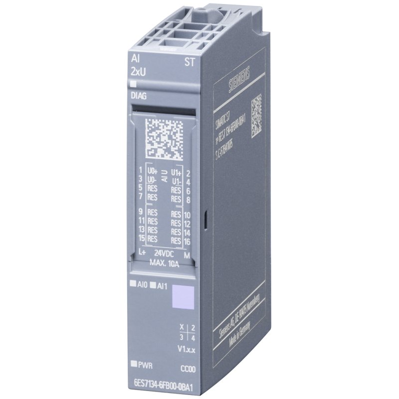 Siemens ET 200SP, AI 2xU Standard, COL. 1