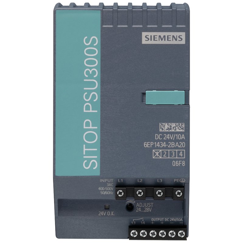 SIEM Stromversorgung SITOP 6EP1434-2BA20 PSU300S, 3-phasig DC 24 V/10 A 6EP1434-