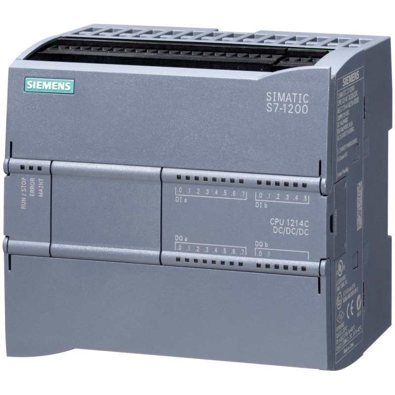 Siemens CPU 1214C, CC/CC/CC, 14ETOR/10STOR/2EA
