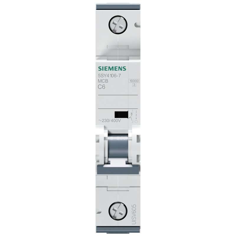Siemens Automat C 6A 5SY41067 230/400V 10kA 1p