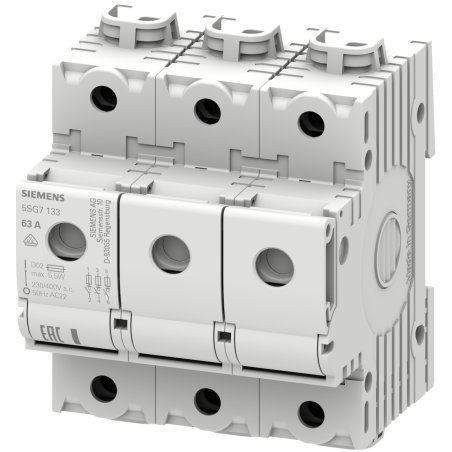 Siemens 5SG7133 MINIZED-Lasttrennschalt. f.NEOZED-Sicherungseinstze D02 3p