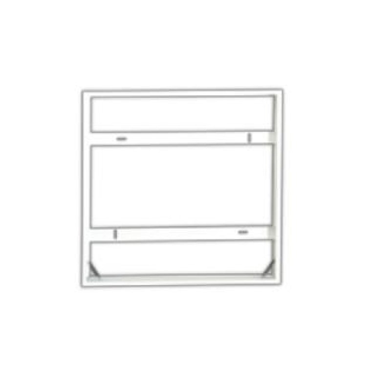 OPPL LEDPanelRC-Sl Sq625-Surface-Module-WH-CT Aufbaurahmen 625x625x65mm