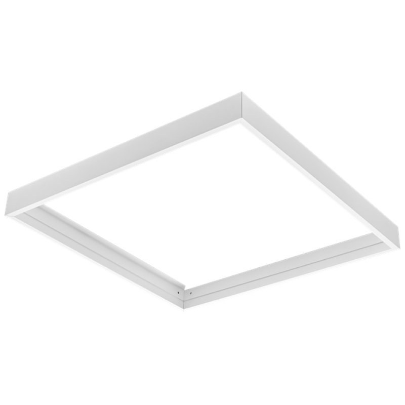 OPPLE Lighting LEDPanelRc2 Sq625-Surface-Kit-WH Cadre