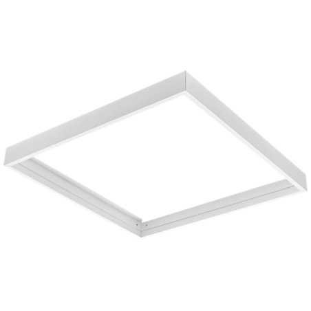 OPPLE Lighting LEDPanelRc2 Sq625-Surface-Kit-WH Cadre