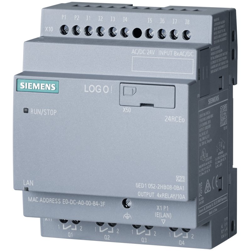 Siemens LOGO! 24 RCEo 6ED1052-2HB08-0BA2 Logo 8.4