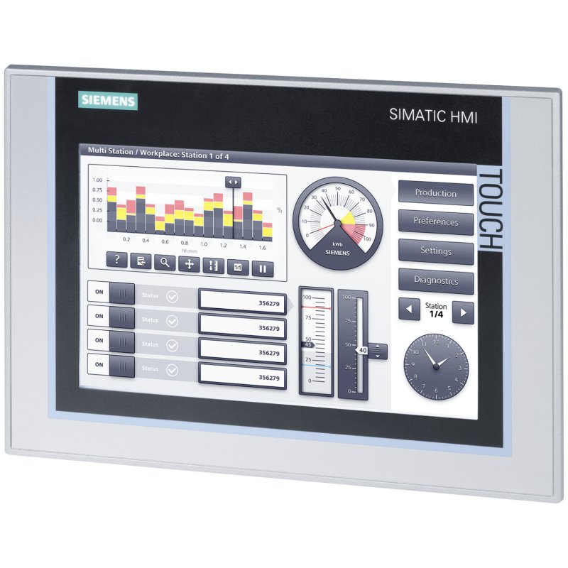 Siemens 6AV21240JC010AX0 SIMATIC TP900 Comfort Panel Windows CE 6.0 9z TFT