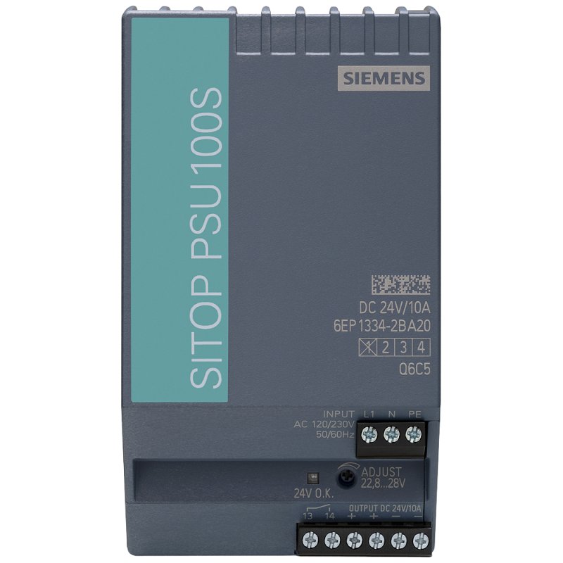 Siemens 6EP13342BA20 SITOP PSU100S 24V 10A Stromversorgung Eing. 120/230VAC