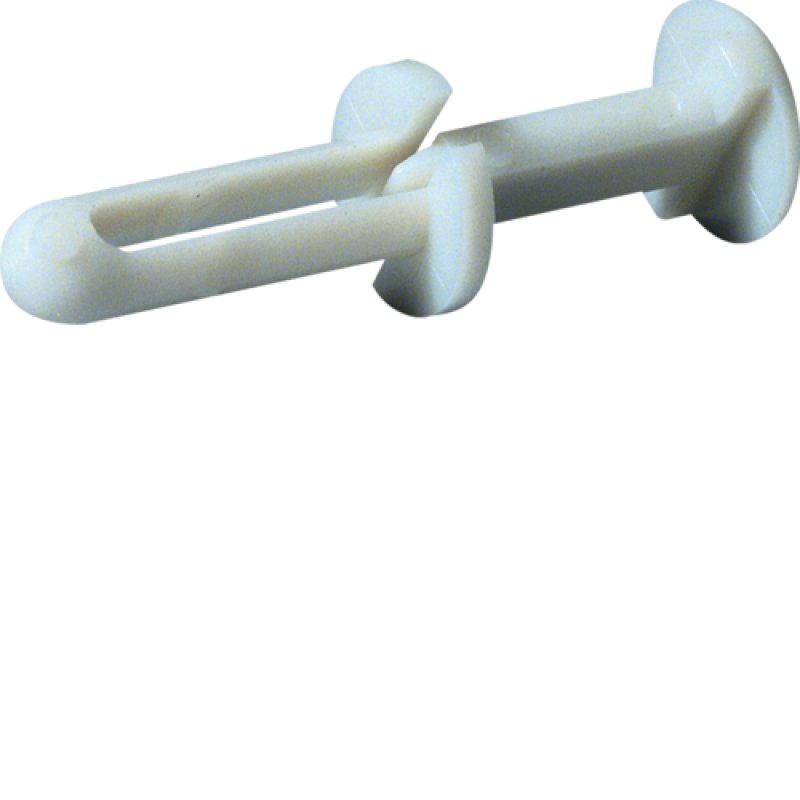Hager Spreizniet zur Befestigung L5085 Bohr-D:4mm Klemmstrke 2-5mm halogenfrei