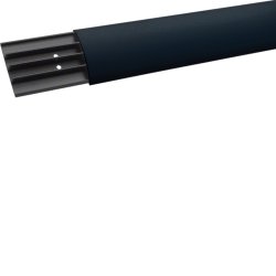 Hager Aufbodenkanal SL1807507021 m.4Kammern PVC 18x75mm anthrazit