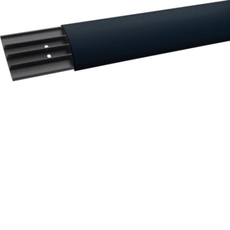Hager Aufbodenkanal SL1807507021 m.4Kammern PVC 18x75mm anthrazit