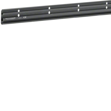 Hager Sockelleistenkanal- SL200551 ** Unterteil 2Kammern PVC 20x55mm schwar