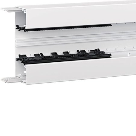 Hager BRN6517019016 chemin de câble Support de câble droit Blanc