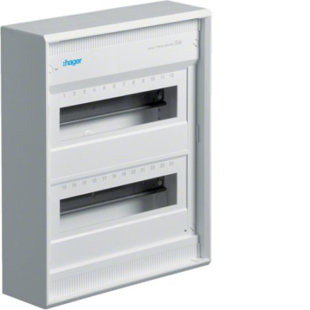 Hager VA24CN electrical box White